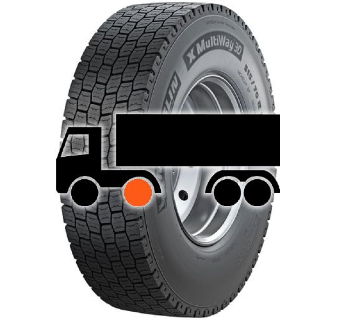 MICHELIN X MULTIWAY 3D XDE L 152 295/80/R22.5 TERETNA GUMA